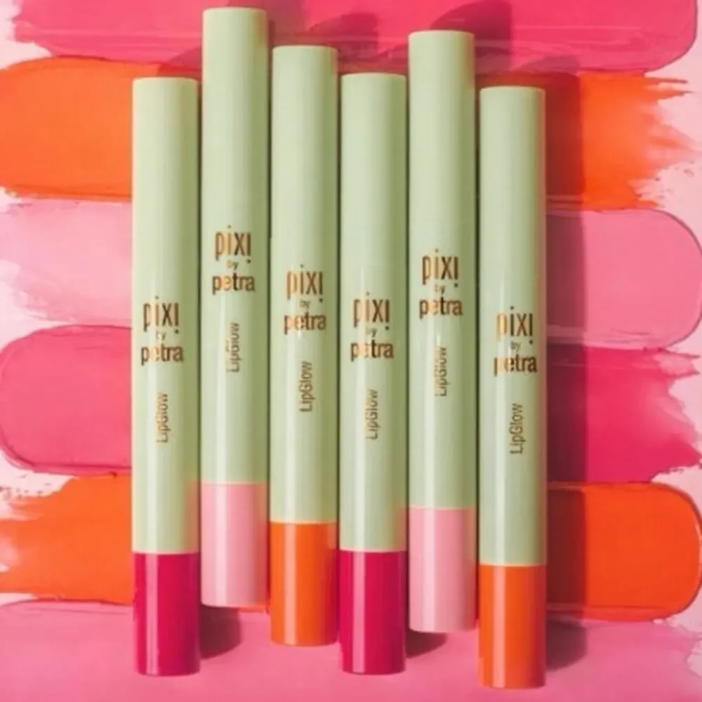 NEW Pixi LipGlow Tinted Lip Balm Ruby‎ Dark Pink Shea Mango Glossy Hydrating